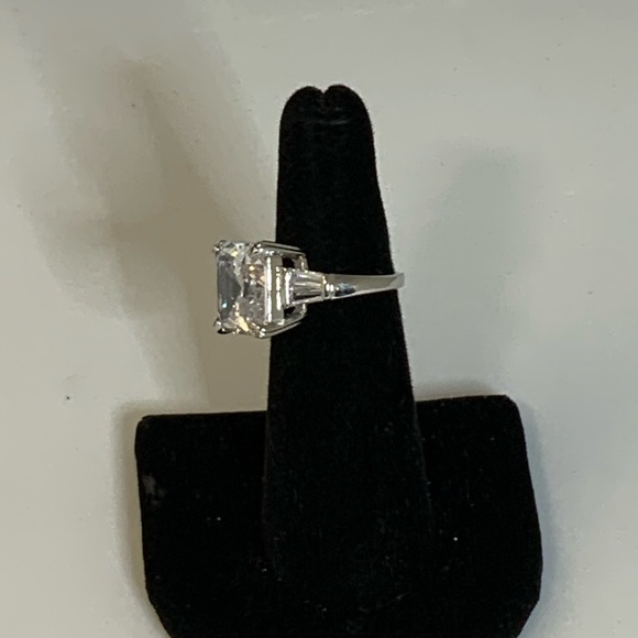 5ct Asscher Cut Ring - Picture 11 of 16